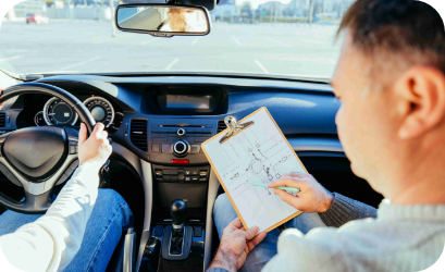 in-car instructor course